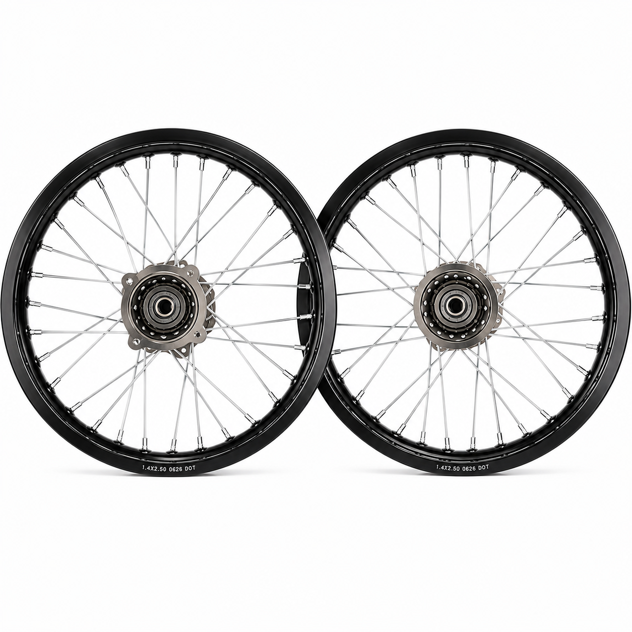 Altia Delta 14" Supermoto Rim Set